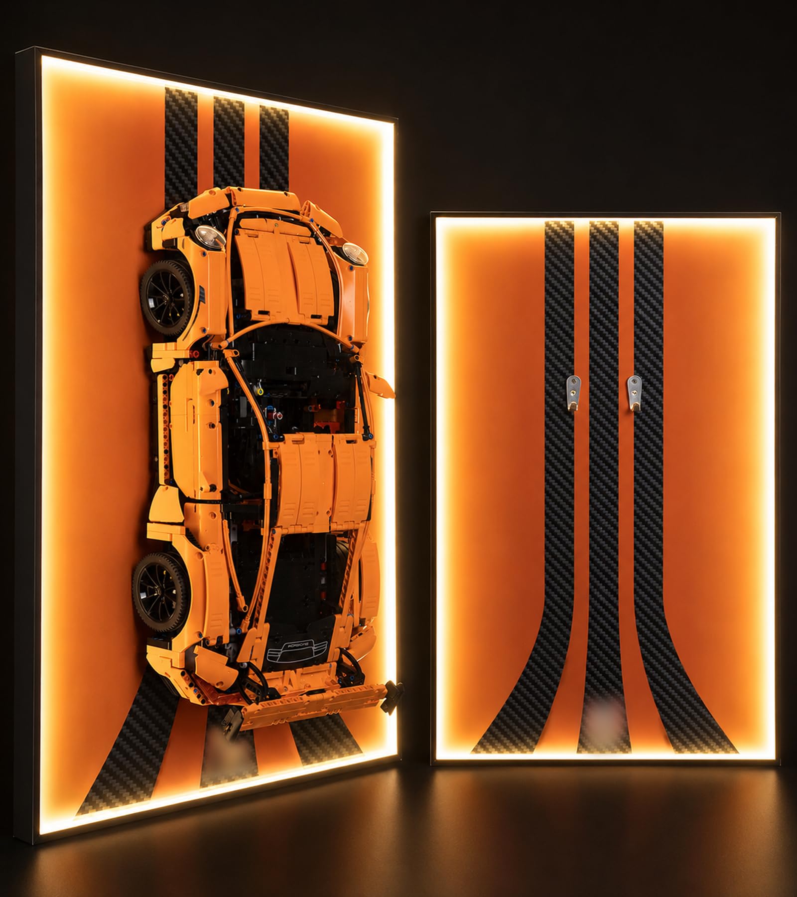 Display Wallboard with Led Light for Lego Technic 42056 Porsche 911 GT3 RS | Display Wall…
