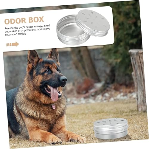 Miniatura 4 de DOITOOL 30 unidades de caja de aroma de entrenamiento para perros, equipo de agilidad para perros, estuche para oler olor de perro, herramientas de