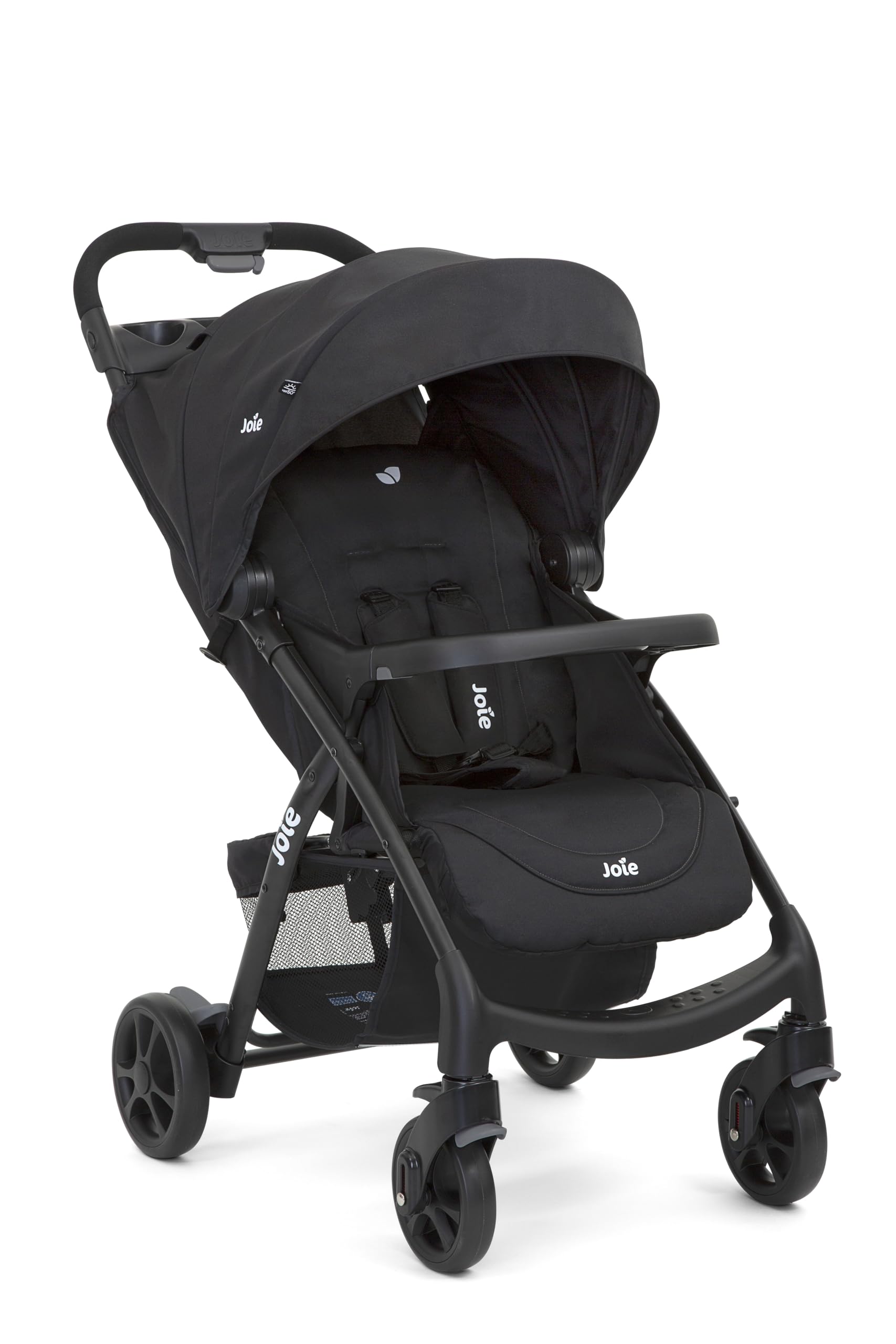 Muze Full Featured Baby Stroller - Compact Fold Baby Pram with 5-Point Harness, Travel System Compatible, Lie-Flat Recline and Suitable for Birth to 15kg/(Birth - 36 Months)