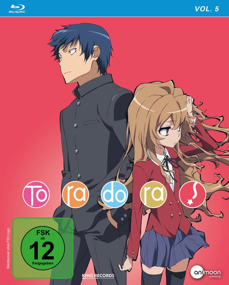 Toradora! Vol. 5 en Blu-ray: revive el mejor anime de romance en alta definición
