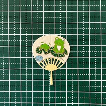 ★サンプルページ★うちわ文字　ダイカット　クラフトパンチ　アルバム うちわ サンプル ♡ クラフトパンチ ダイカット アルバム作り