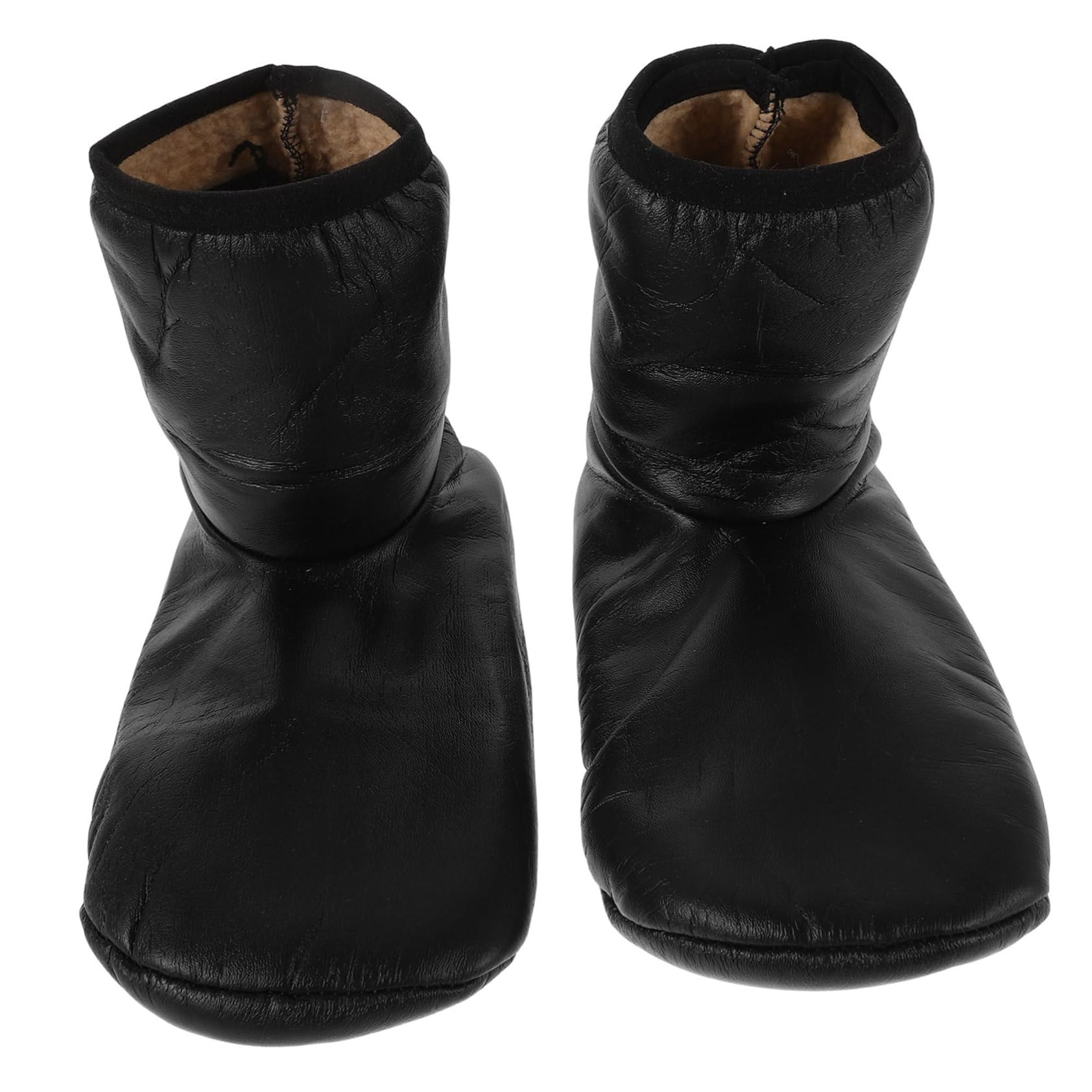 Homoyoyo 1 Pair Thermal Fleece Socks for Winter Camping Insulated Boot Socks with Windproof for Outdoor Activities Fishing Hiking Cold Weather Protection for Men and Women