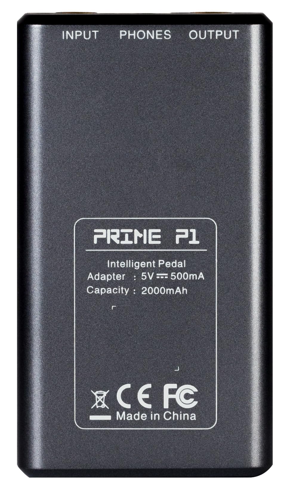 MOOER Effects P1 Prime pedale intelligente, Grigio, Prime P1