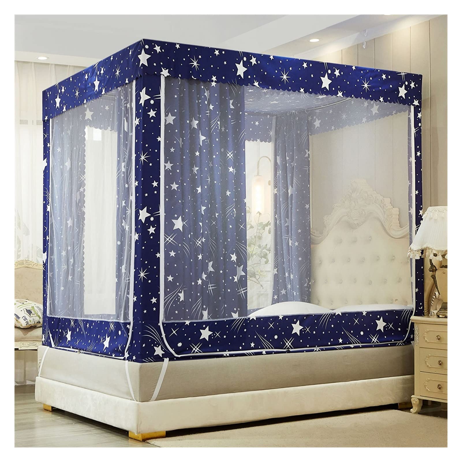 DXTFDHB Mosquito Net Bed Canopy Squar Tent