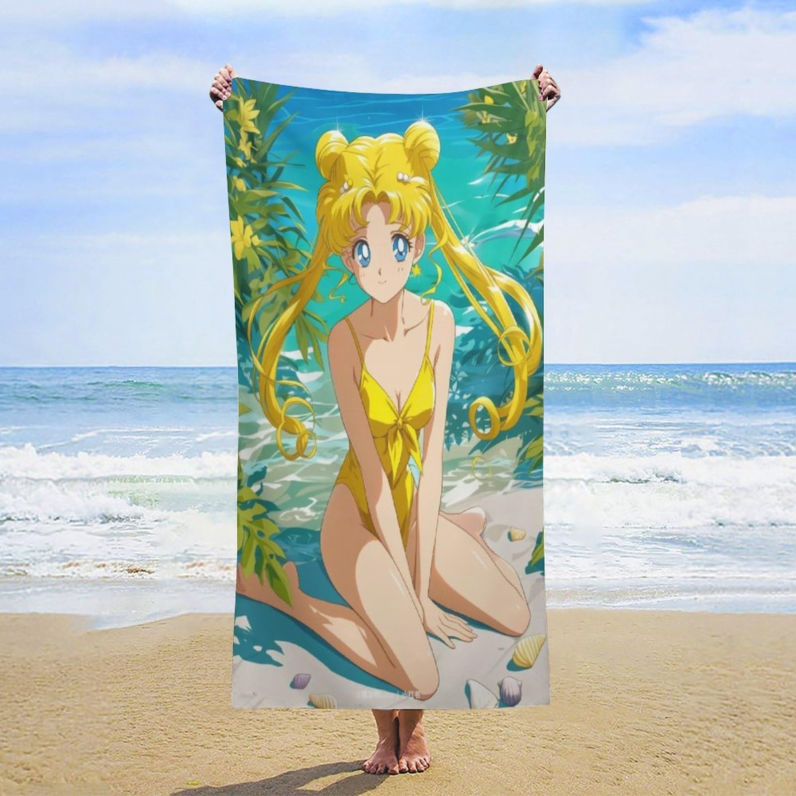 Amazon｜美少女戦士セーラームーンバスタオル、スポーツタオル