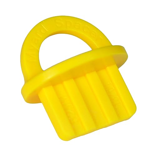 Myard Yellow 20 Packs 13/64 Inch Deck Spacer with Bright