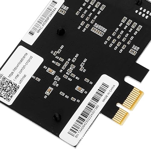 Miniatura 6 de Tarjeta de red Gigabit Dual RJ45 1Gb Comparar con Intel E1G42ET con Intel 8257582576, PCI Express 2.1 X1, Adaptador Ethernet LAN de dos puertos