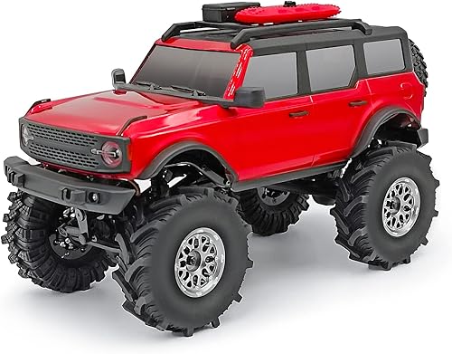 Miniatura 3 de MOHERO - 4 neumáticos de goma para terreno de barro suave de 1.0 pulgadas, neumáticos de rueda 1.0 para 124 Axial SCX24 Bronco Gladiator Deadbolt RC