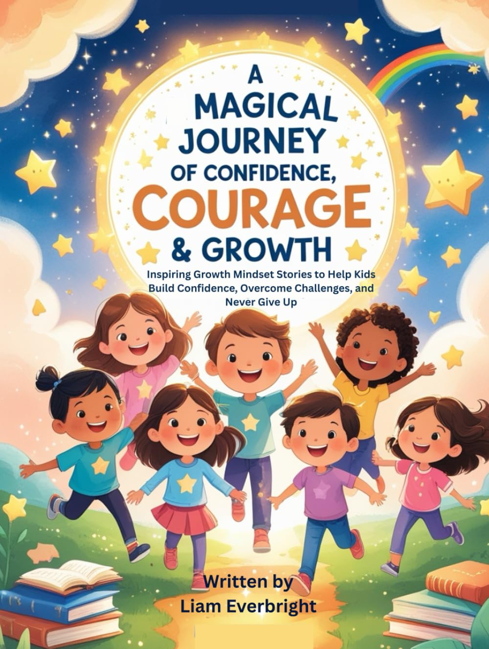 A Magical Journey of Confidence, Courage & Growth: Inspiring Growth Mindset Stories to Help Kids Build Confidence, Overcome Challenges, and Never Give Up