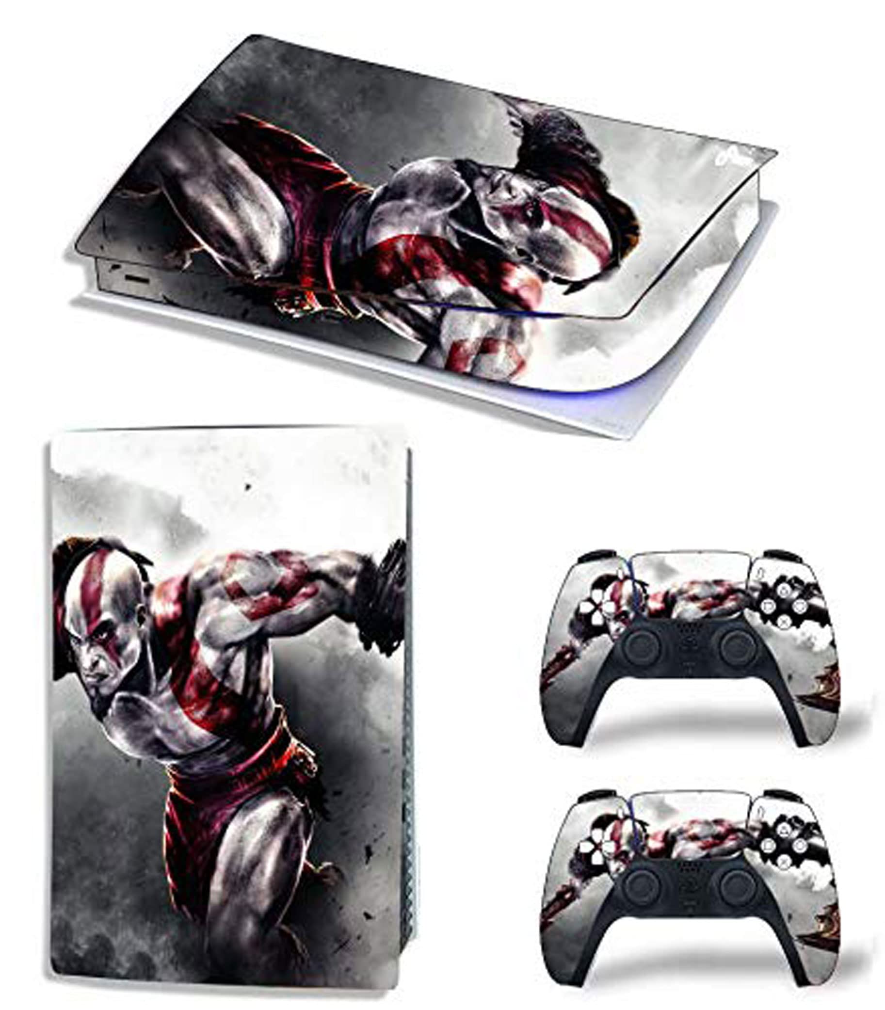 ELTON PS5 Skin Protective Wrap Cover Vinyl Sticker Decals for PlayStation 5 Disk Version Console and Two Dual Sense 5 Sticker Skins Black PS5 Skin Console and Controller design167 [video game] (B08YWZJ4CG) Amazon Price History, Amazon Price Tracker