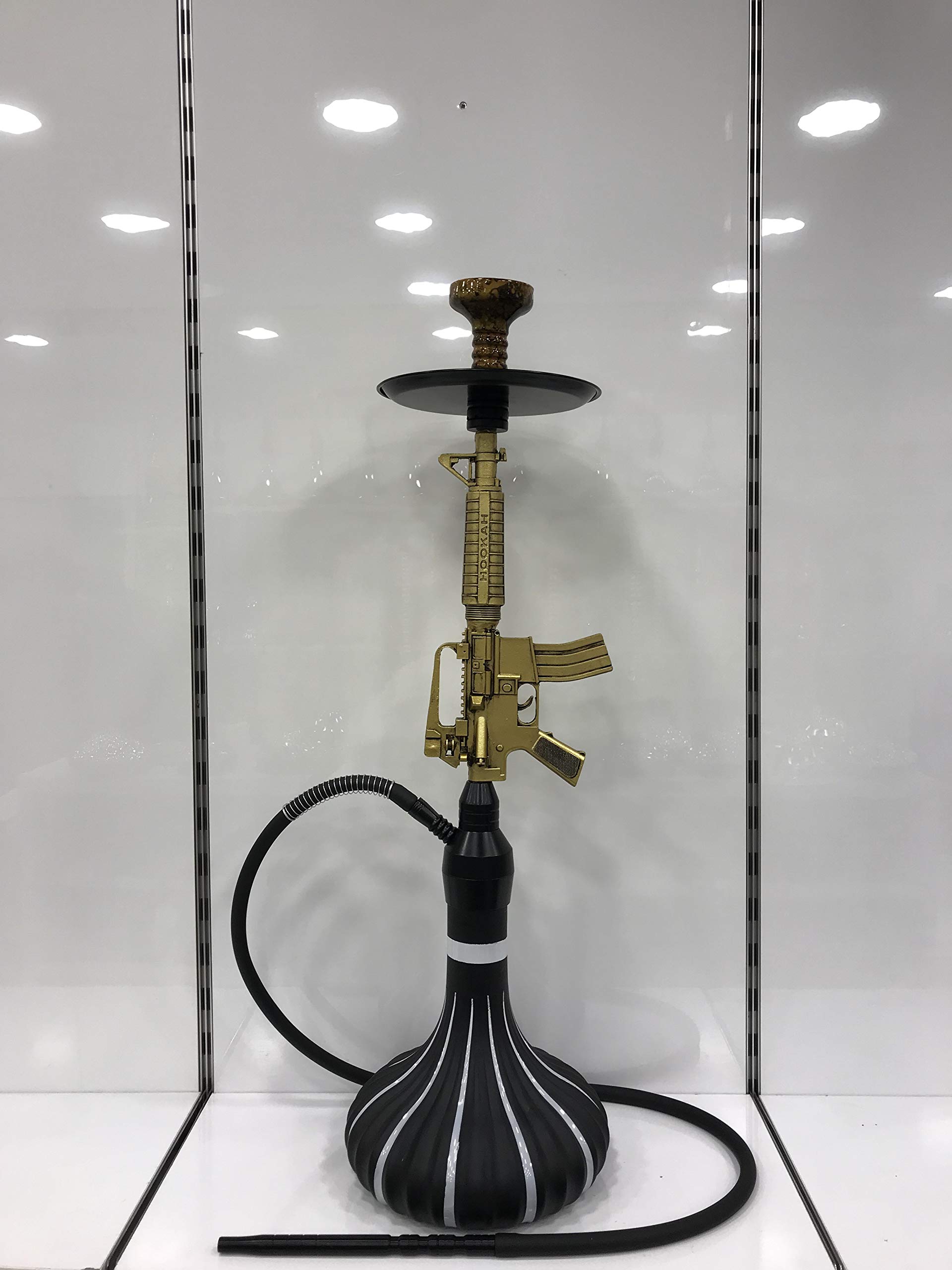 MOB AK-47 Shisha, Gold, Water Pipe : Amazon.co.uk: Everything Else