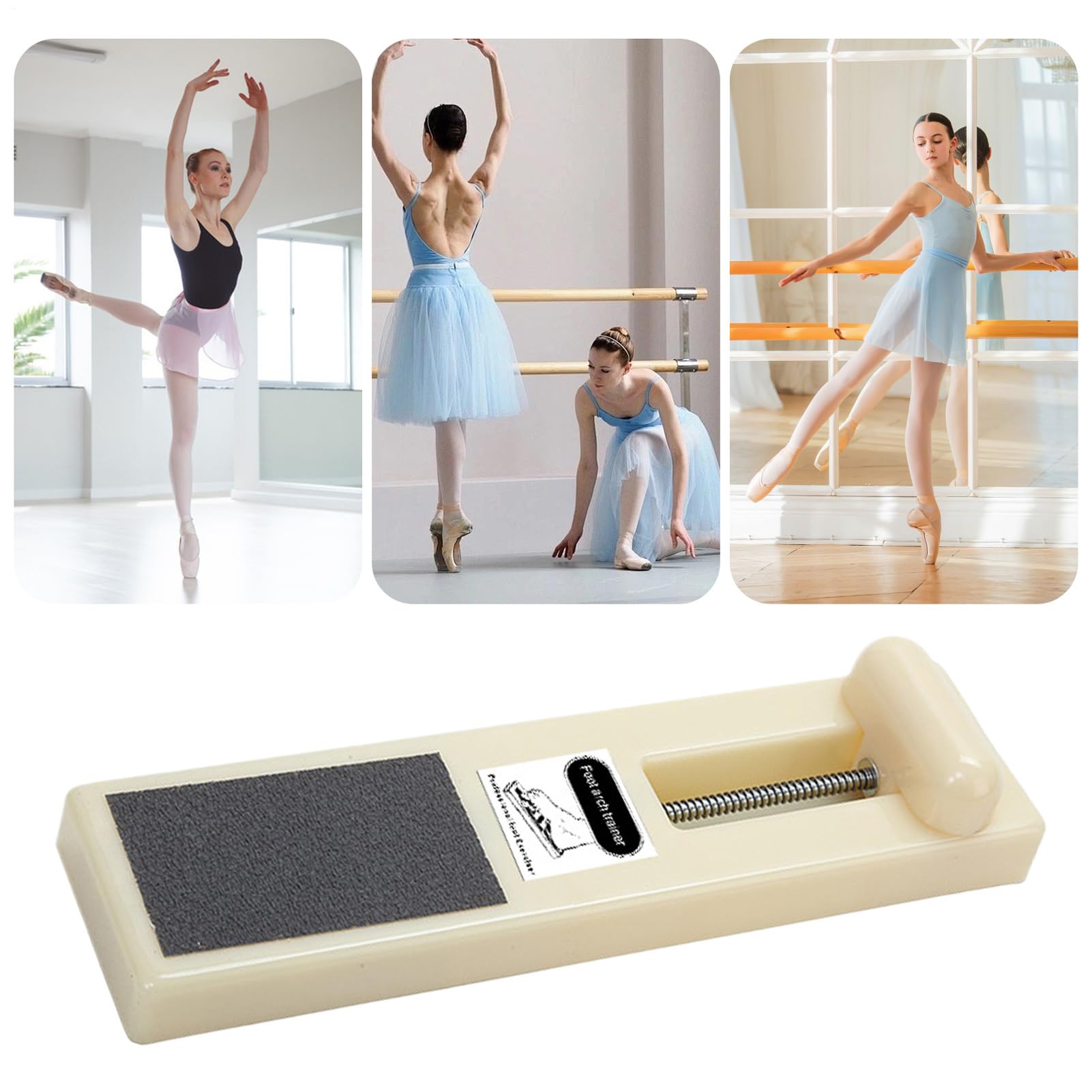 Entrenador De Arco - Kit de Entrenamiento Profesional, Corrector De Arco Y Masajeador De Tejido Profundo, Herramienta De Reparación Muscular | Amplificador Ergonómico De Pies Para Gimnastas