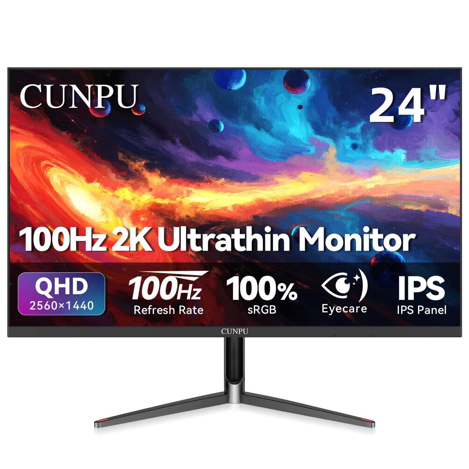 CUNPU 24インチ モニター 4K　① Amazon.co.jp: CUNPU 24インチ 1440p モニター : パソコン・周辺機器