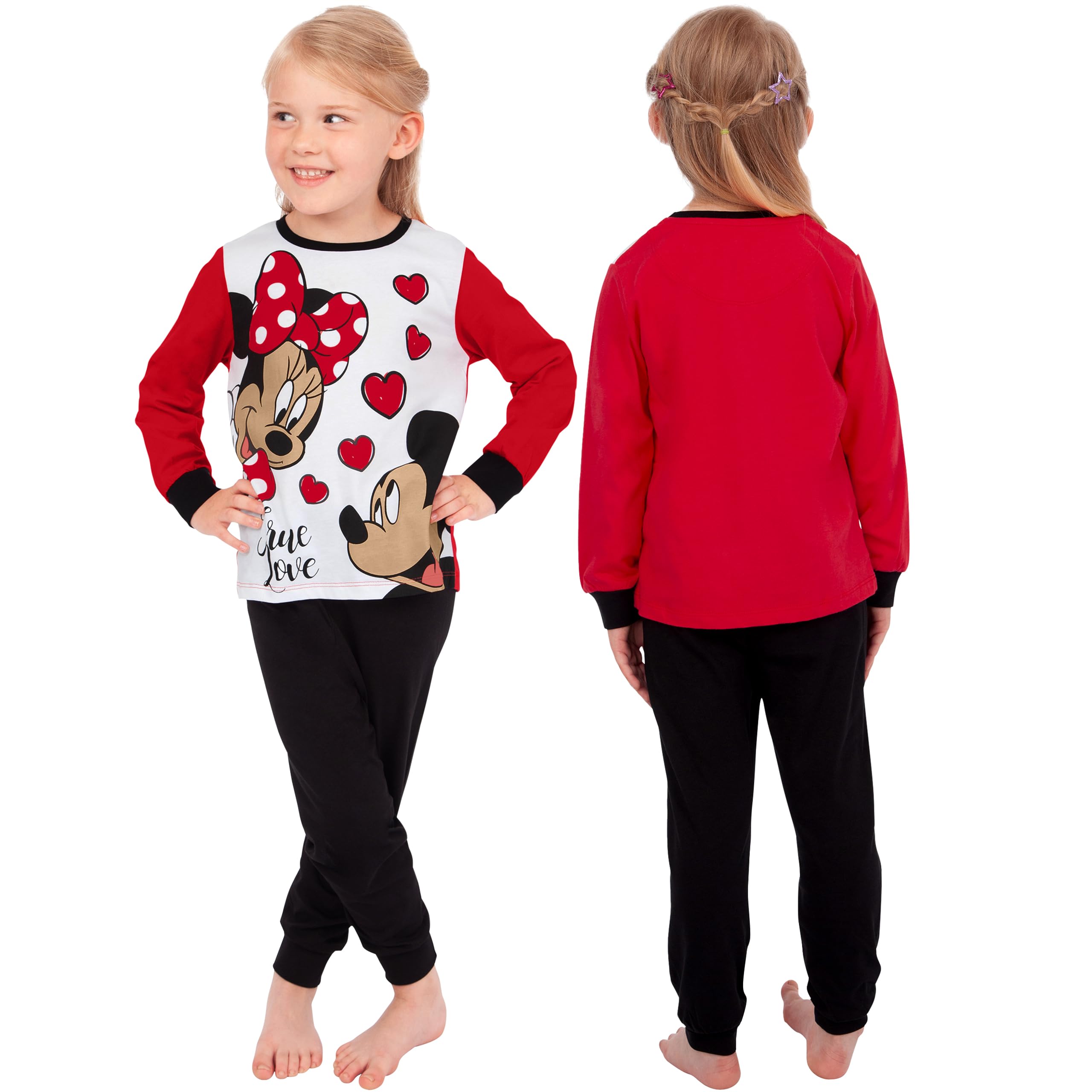 Disney Pigiama per Ragazze Minnie Mouse 2 Pack Multicolore 18-24 Mesi