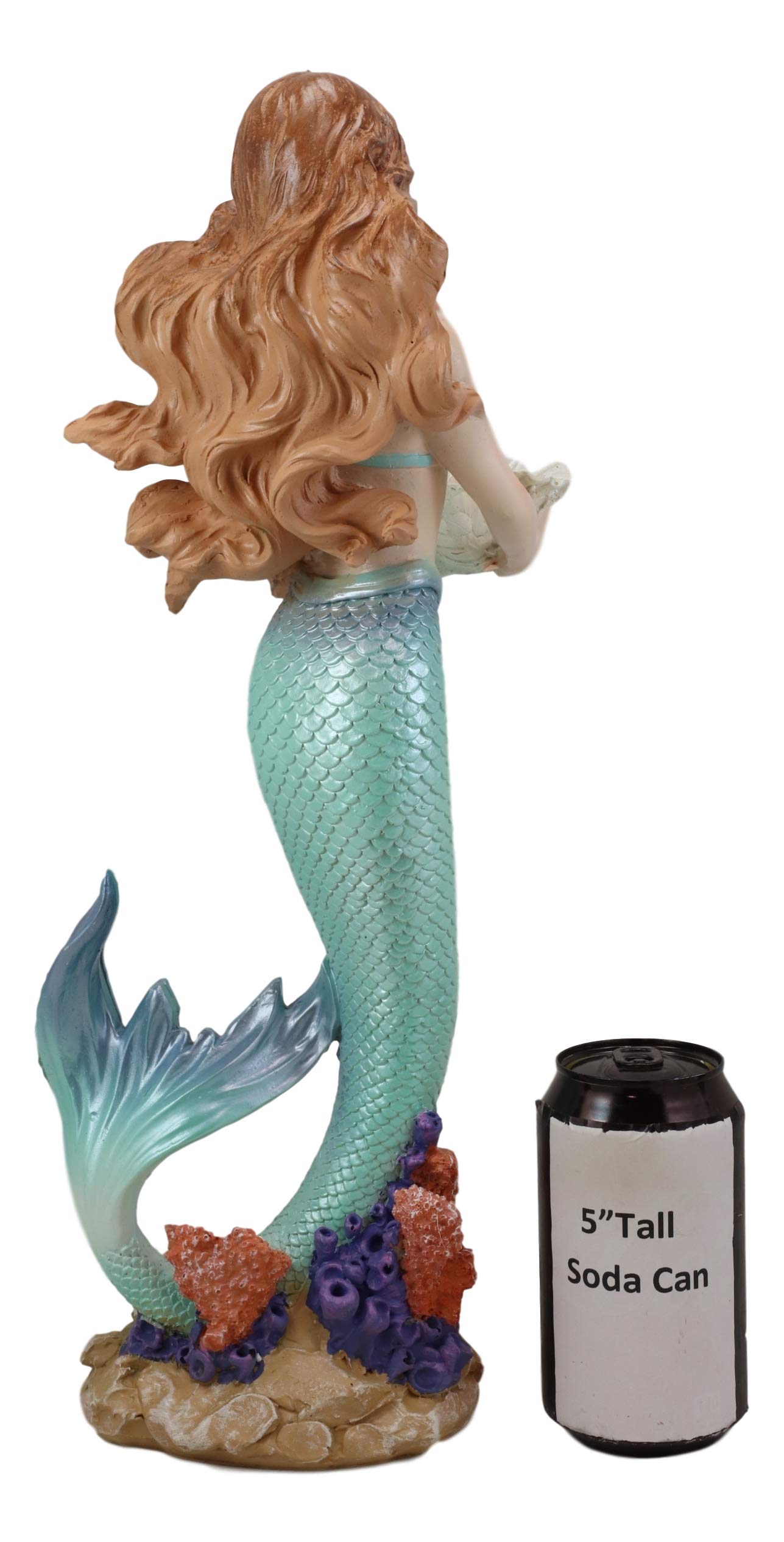 アリエル　人魚の陶器フィギュア 約19cm アリエル 人魚の陶器フィギュア 約19cm