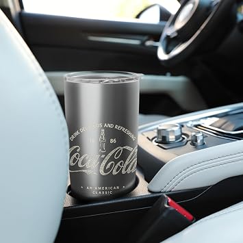 Coca-Cola 1886 An American Classic Logo Stainless Steel Insulated Tumbler