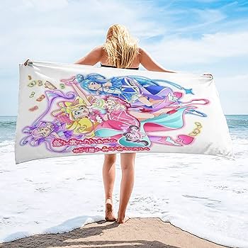 Amazon｜キミとアイドルプリキュア♪バスタオル バスタオル 大判