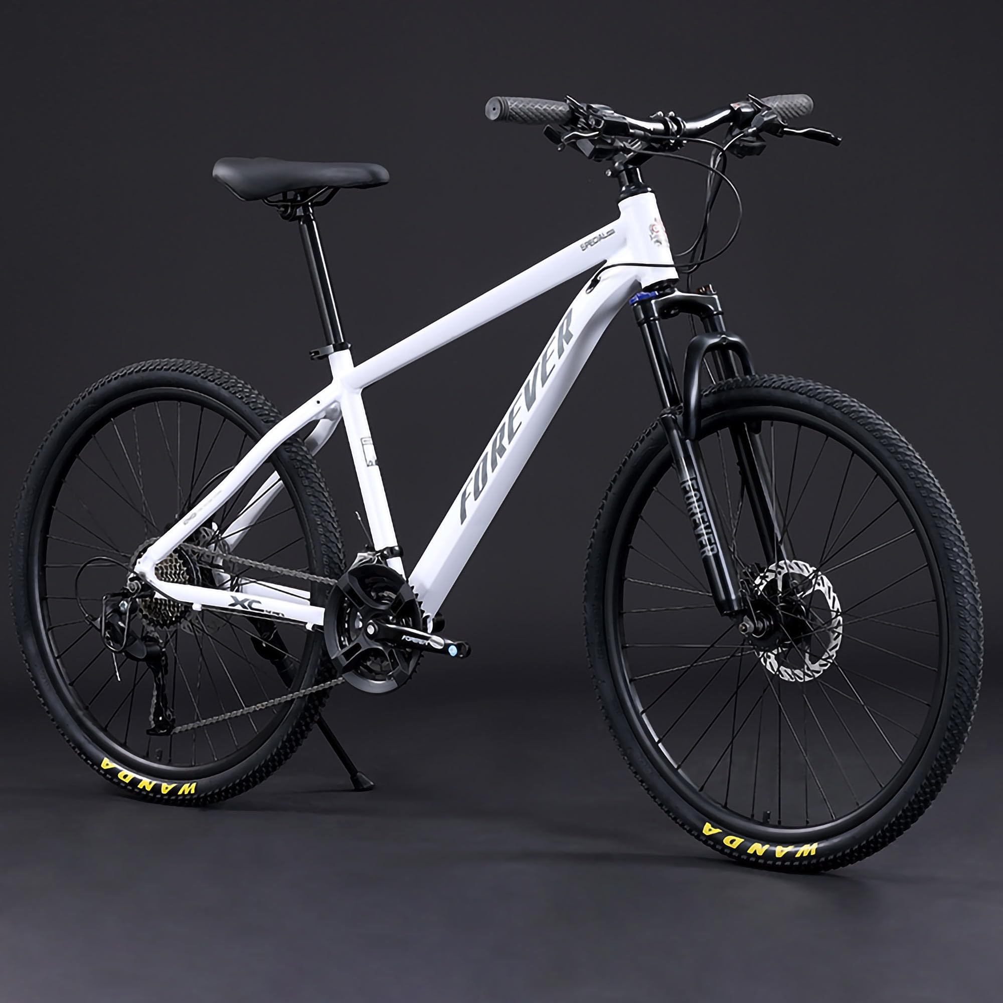 Amazon | マウンテンバイク 自転車 26インチ 21段変速 サスペンション