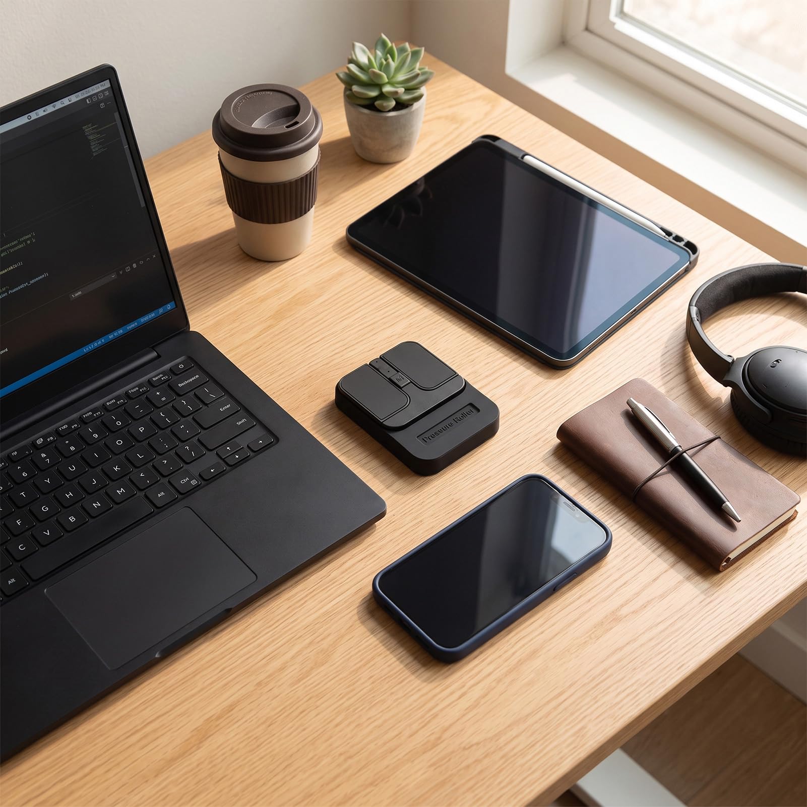 Yctze Mouse Bluetooth Compatto, Scorrimento Sensibile Alla Pressione Silenzioso, Connessione 3 in 1, for Lavoro Ufficio e Uso Quotidiano