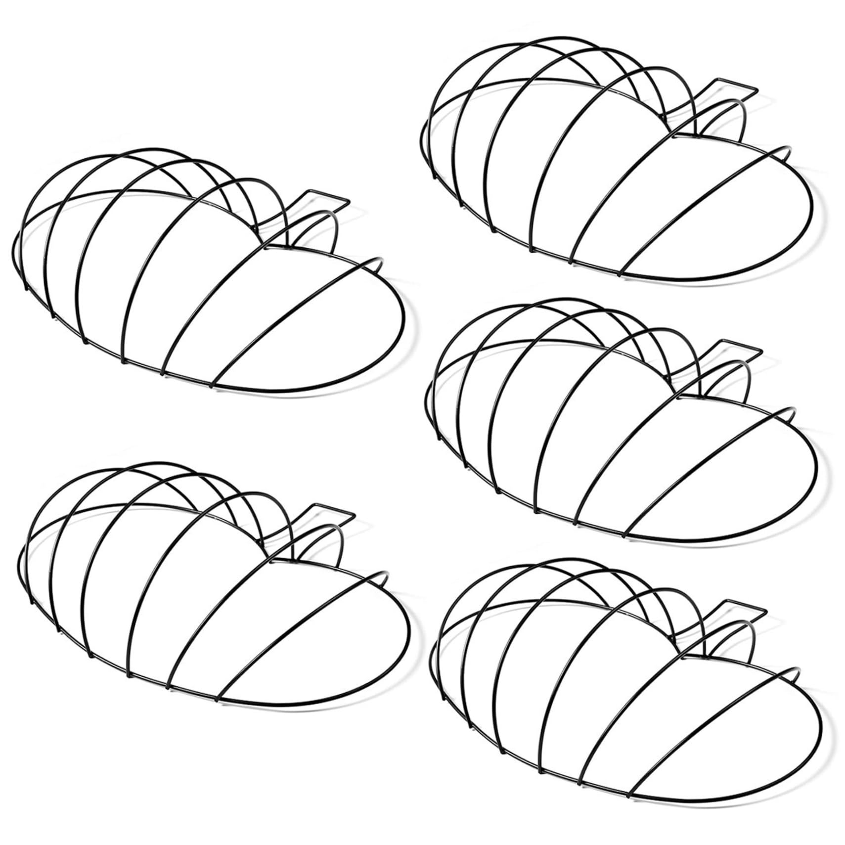 Couronne de citrouille en métal lot de 5 cadres pour DIY