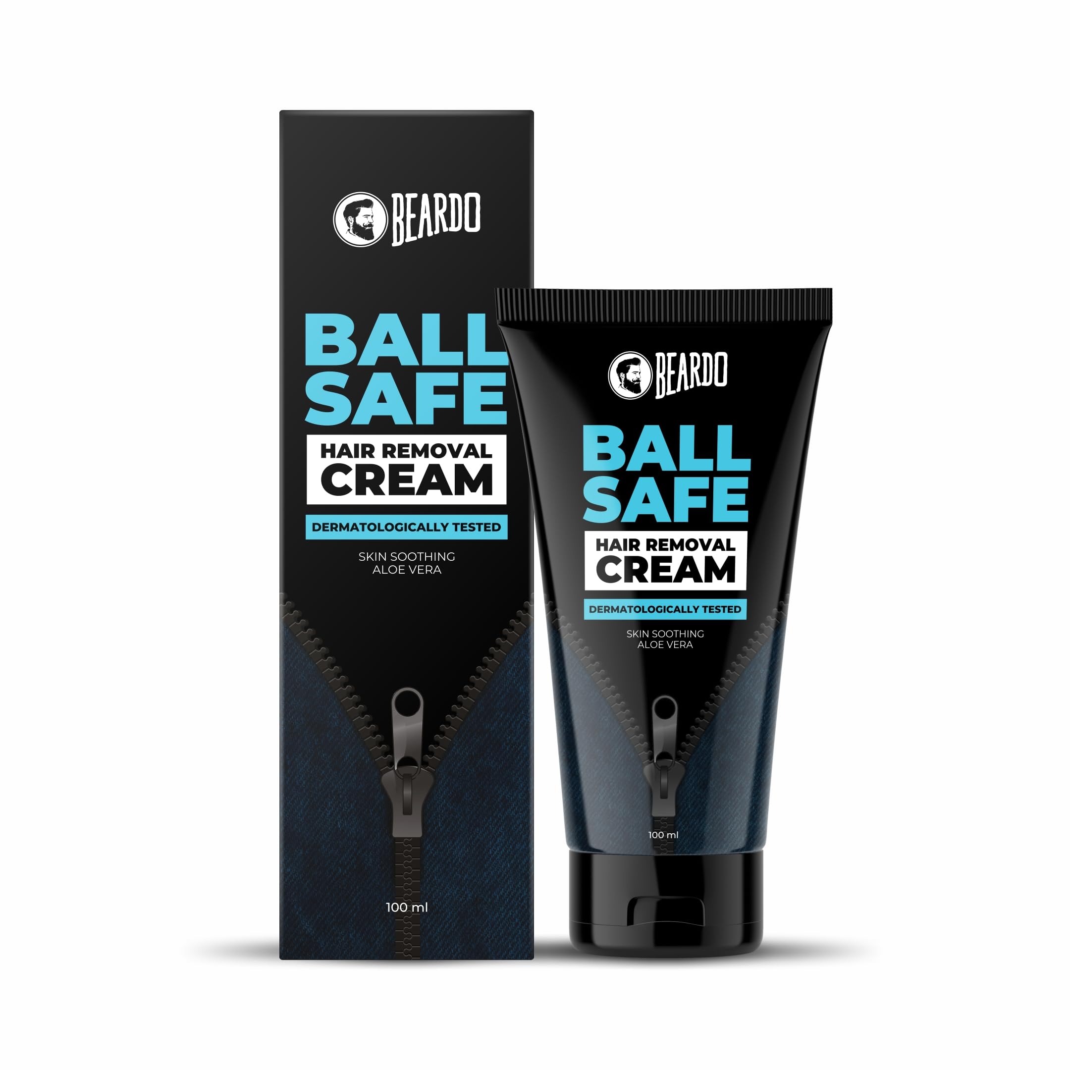 Beardo Ball Safe Hair Removal Cream | Intimate Hair Removal Cream for Men | Painless & Safe Hair Removal in Minutes | With Coconut Oil, Shea Butter & Aloe Vera for Smooth & Hydrated Skin | Dermatologically Tested - 100ml-picture-12