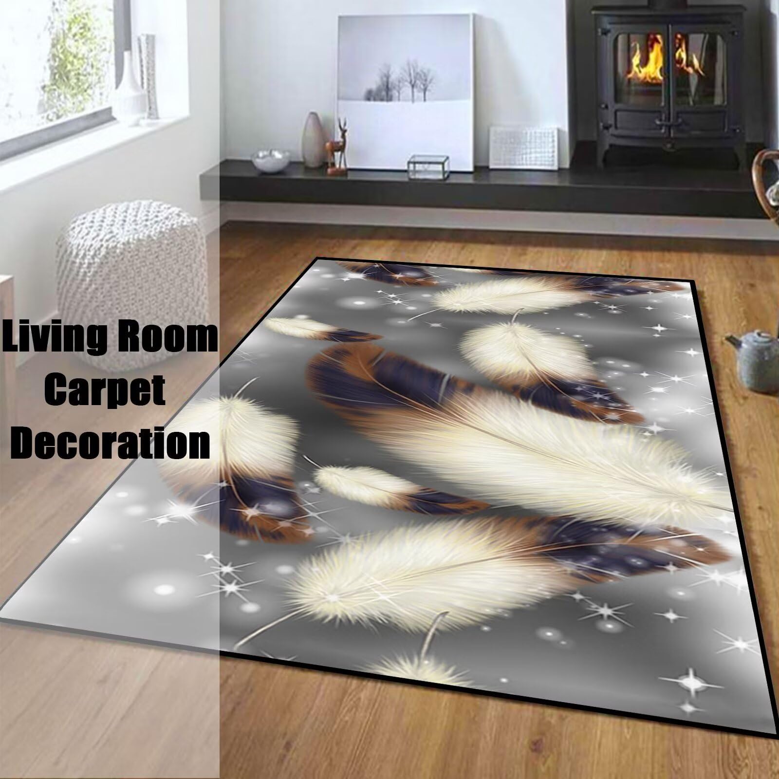 Hixingo Tapis Cuisine Antidérapant, Absorbant Diatomite Tapis de Cuisine, Tapis Cuisine Devant Evier, Lavable Tapis de Bain Tapis Vaisselle Tapis Douche, Design Moderne (45x70cm,Gris Clair