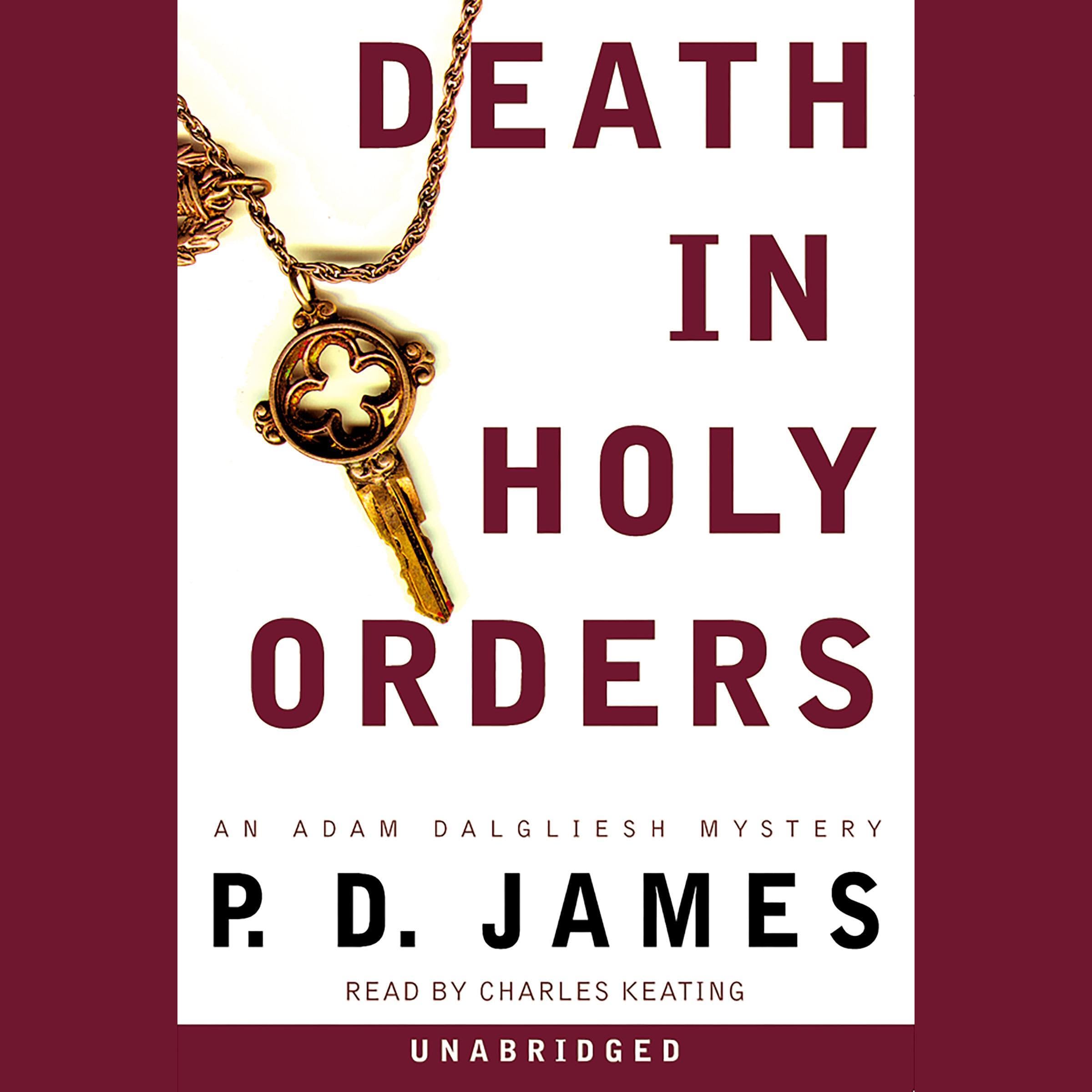 Cover art for Death in Holy Orders