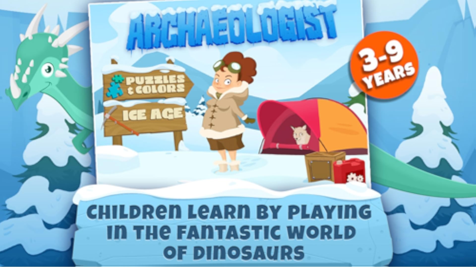 Archaeologist Ice Age Games for KidsAmazon.co.ukAppstore for Android