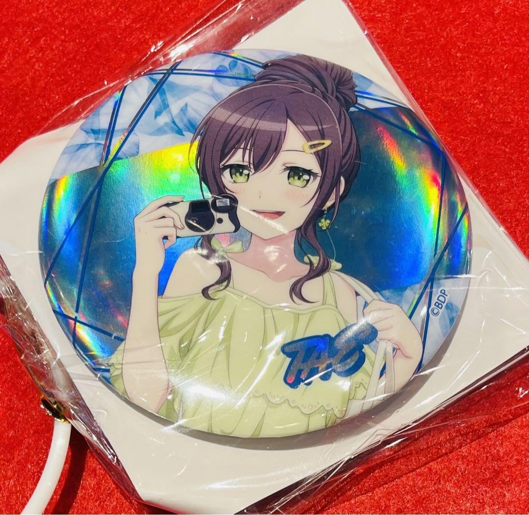 Amazon.co.jp: GiGO缶バッジ 花園たえ TAE パリ Summer ver. バンドリ