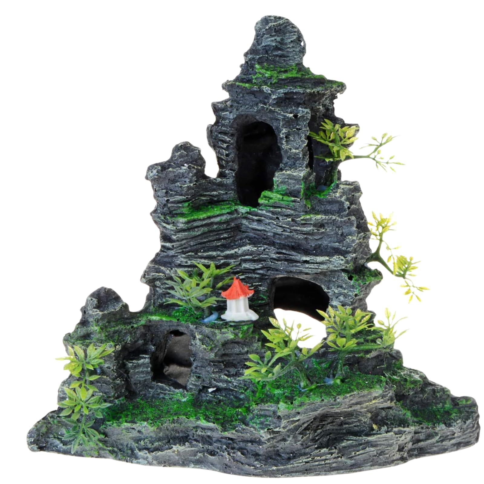 Décorations pour aquarium - Grandes pierres - Décoration thématique pour aquarium (27 x 12 x 26 cm)