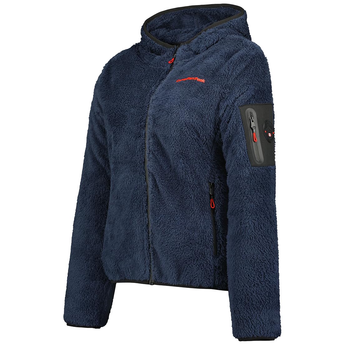 Canadian Peak Ulebeak Lady Polaire Fine Femme Chaude Fermeture zamek błyskawiczny - Veste Automne Hiver Printemps Chaud Femmes - Longues Manches Vetement Pull Fourrure Doux Confort