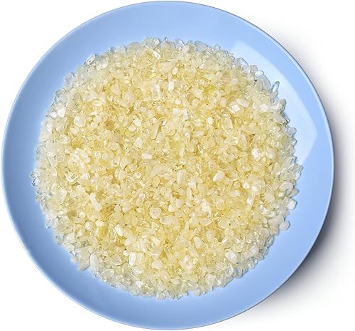 Miniatura 97 de Piedras pulidas pulidas de cristal de fluorita de 1 libra para acuario, piedras pulidas, chips de cristal de forma irregular, a granel, piedras