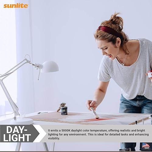 Miniatura 4 de Sunlite PL13SP27K Foco compacto fluorescente de 2 pines para insertar de 13 watts, 2700K Color, PL13SP27K10PK, 13watts