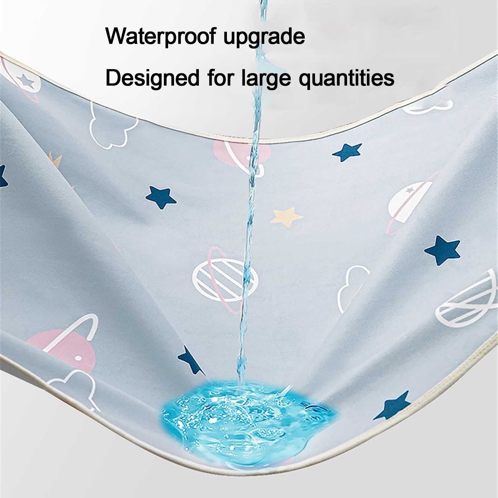 Tamaño Grande Protector De Cama for Incontinencia A Prueba De Fugas Lavables Impermeables Antideslizantes Empapadores Cama Adultos for Niños Ancianos Y Mascotas(120x200cm,A)