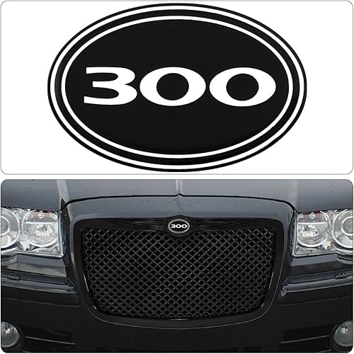 Miniatura 2 de Repuesto de calcomanía con logo para rejilla frontal para Chrysler 300 300C