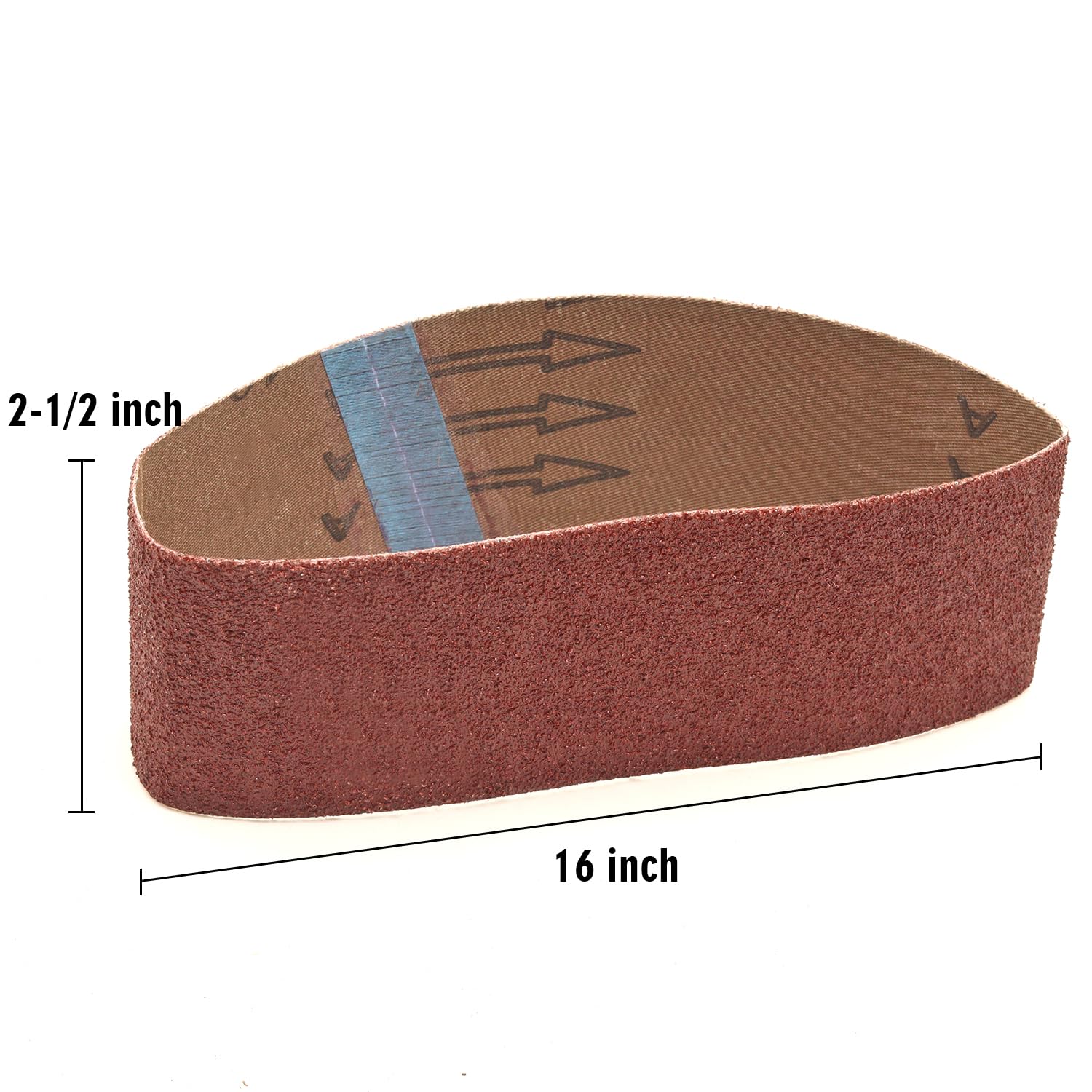 Lot 5 Bandes Abrasives Toile 40x760 Mm Klingspor – Grain Au Choix Pour Ponçage Tube Acier Inox Métal