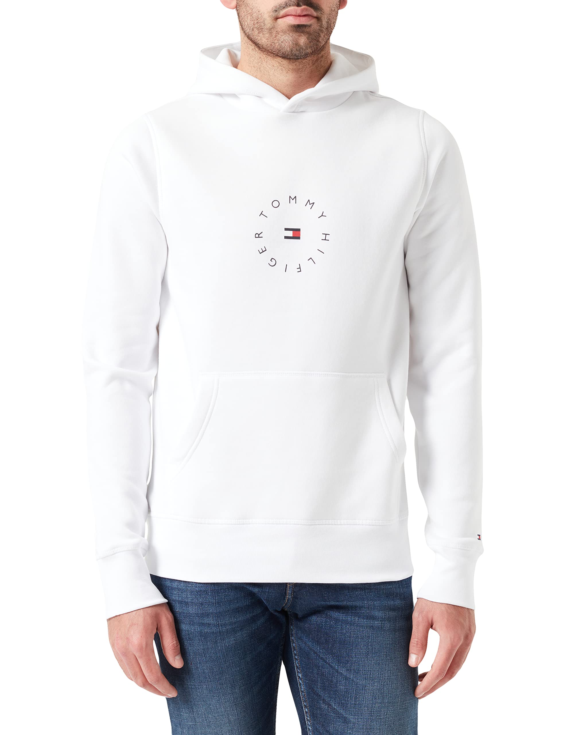 Nuevo Tommy Hilfiger Sudadera Blanca | Compra Online a Precios Super Baratos