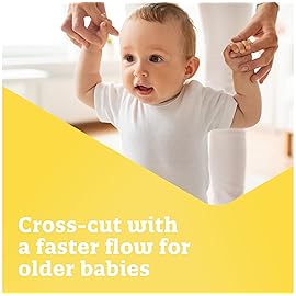 Enfamil Cross Cut Soft Nipples, Latex-Free & BPA Free, 12 Count