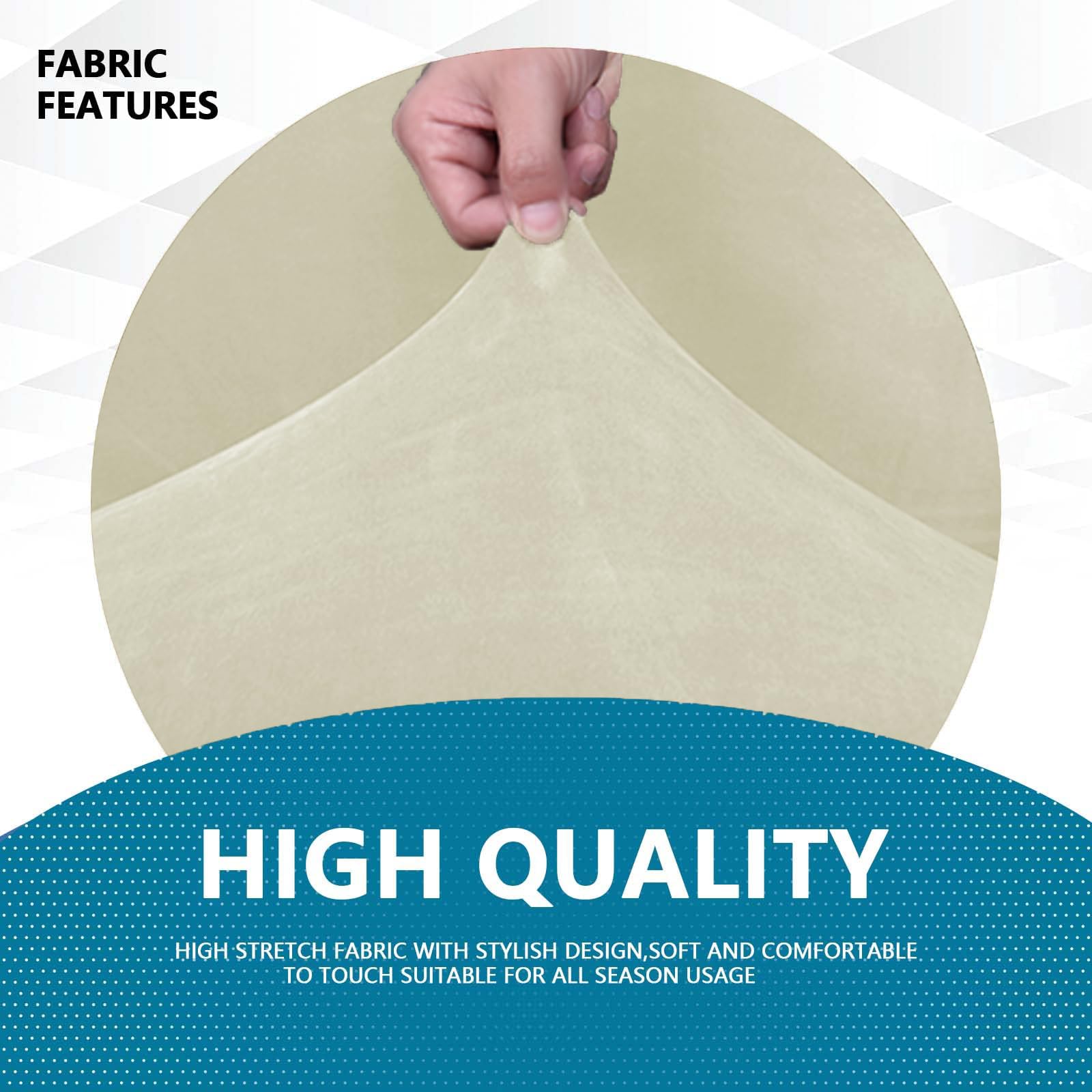 YSTELLAA Copridivano Velluto 3 Posti con Braccioli, Copridivani AntiGraffio Gatto, Fuzzy Copri Divano Elasticizzato Elastico, Universale Sofa Cover Antimacchia Lavabile Antiscivolo, Beige