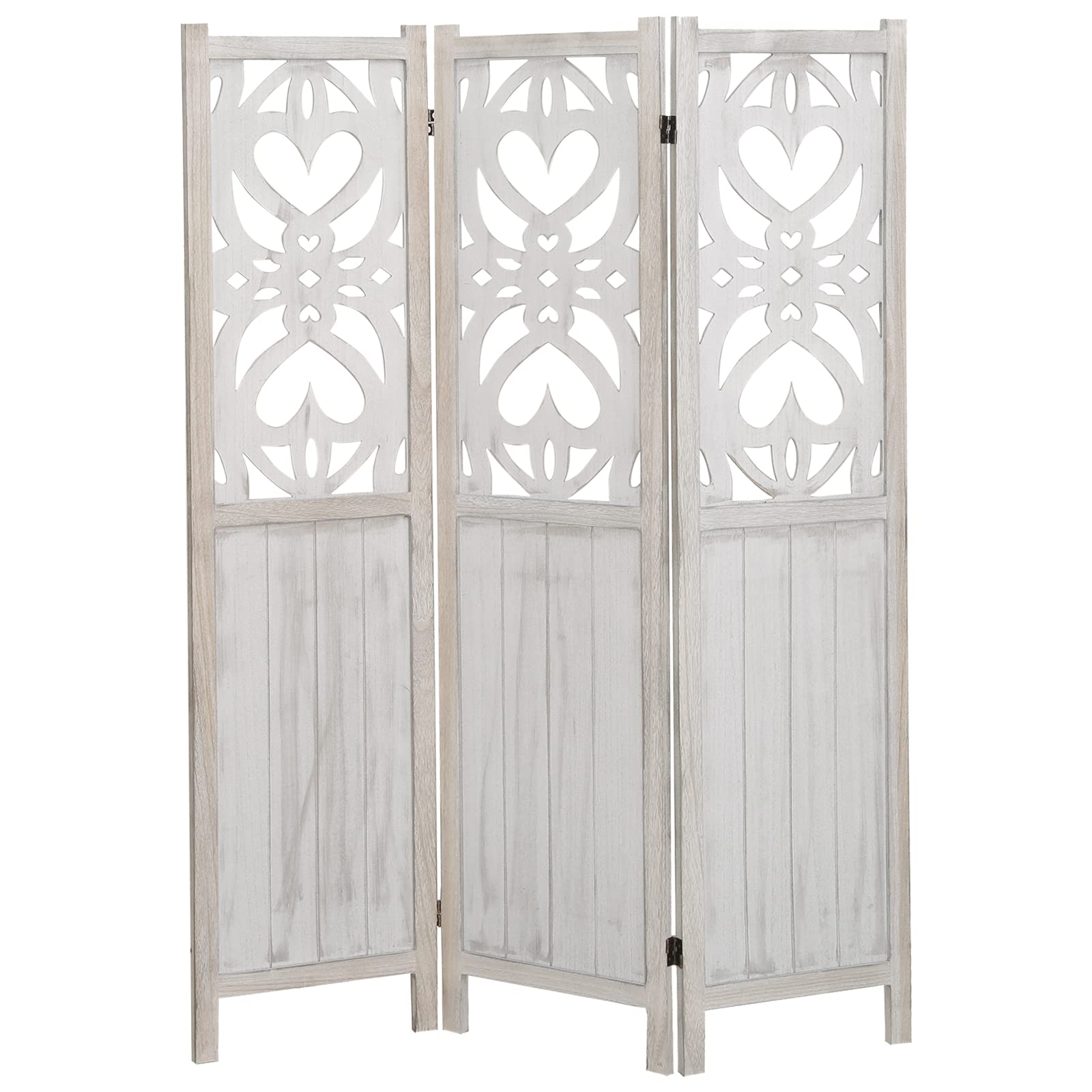 Buy 5.6 ft. Wood Room Divider, Freestanding Room Divider 3