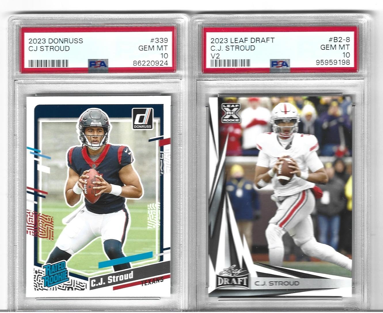 cj stroud graded rookie card 10 2023 Panini Prizm Rc 339 Gem Mint Texans Add one of the top picks in the 2023 NFL Draft to your collection with this C.J C.J. Stroud Houston Texans 2023