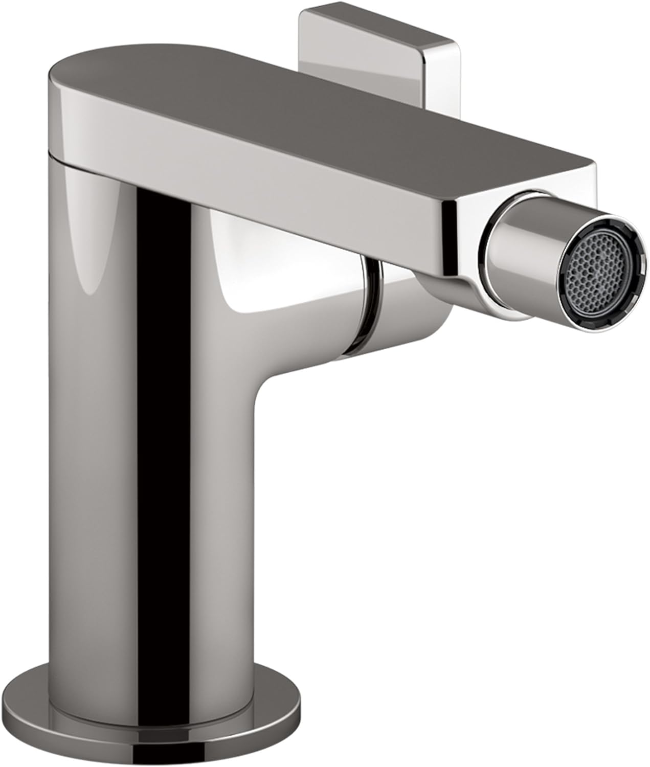 Kohler K-73176-4-CP, Polished Chrome Composed Single Bidet Faucet with Lever Handle