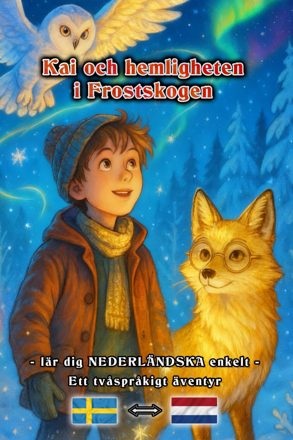 Kai och hemligheten i Frostskogen - Äventyrsbok | lär dig NEDERLÄNDSKA enkelt | Ett tvåspråkigt äventyr för unga och gamla | Svenska - Nederländska