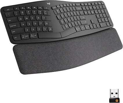 Teclado Ergonômico Logitech ERGO K860 Split - Bluetooth/USB