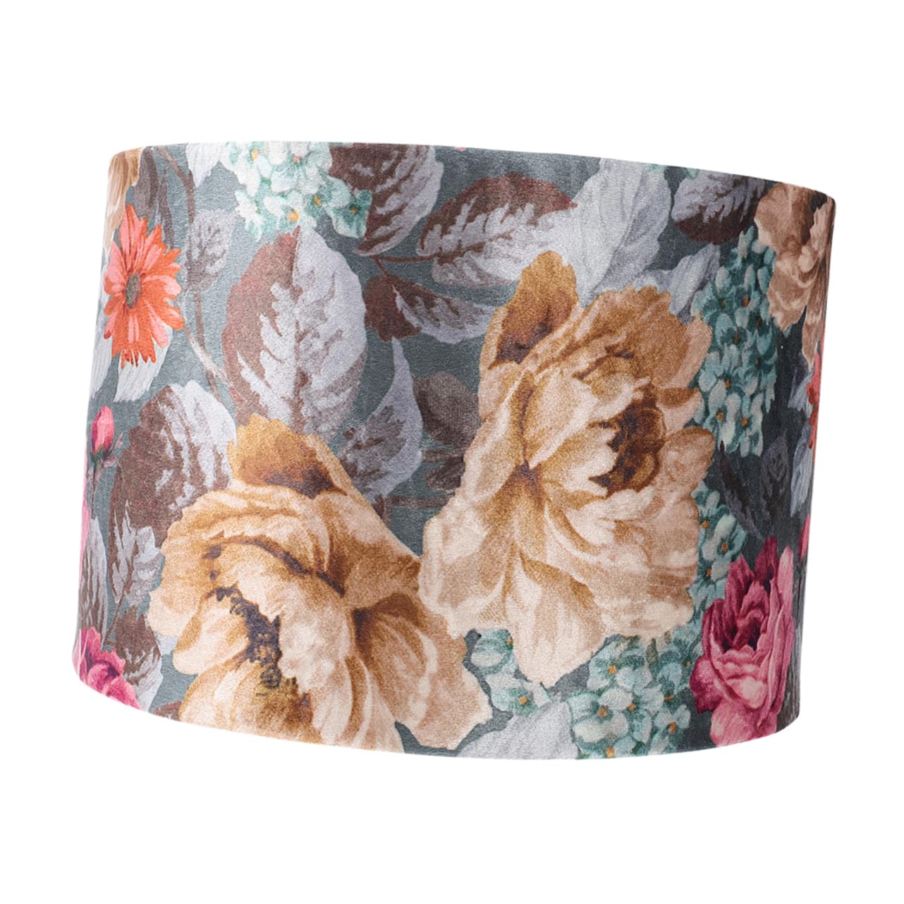 Dekorativer Lampenschirm E27 mit Blumenmuster