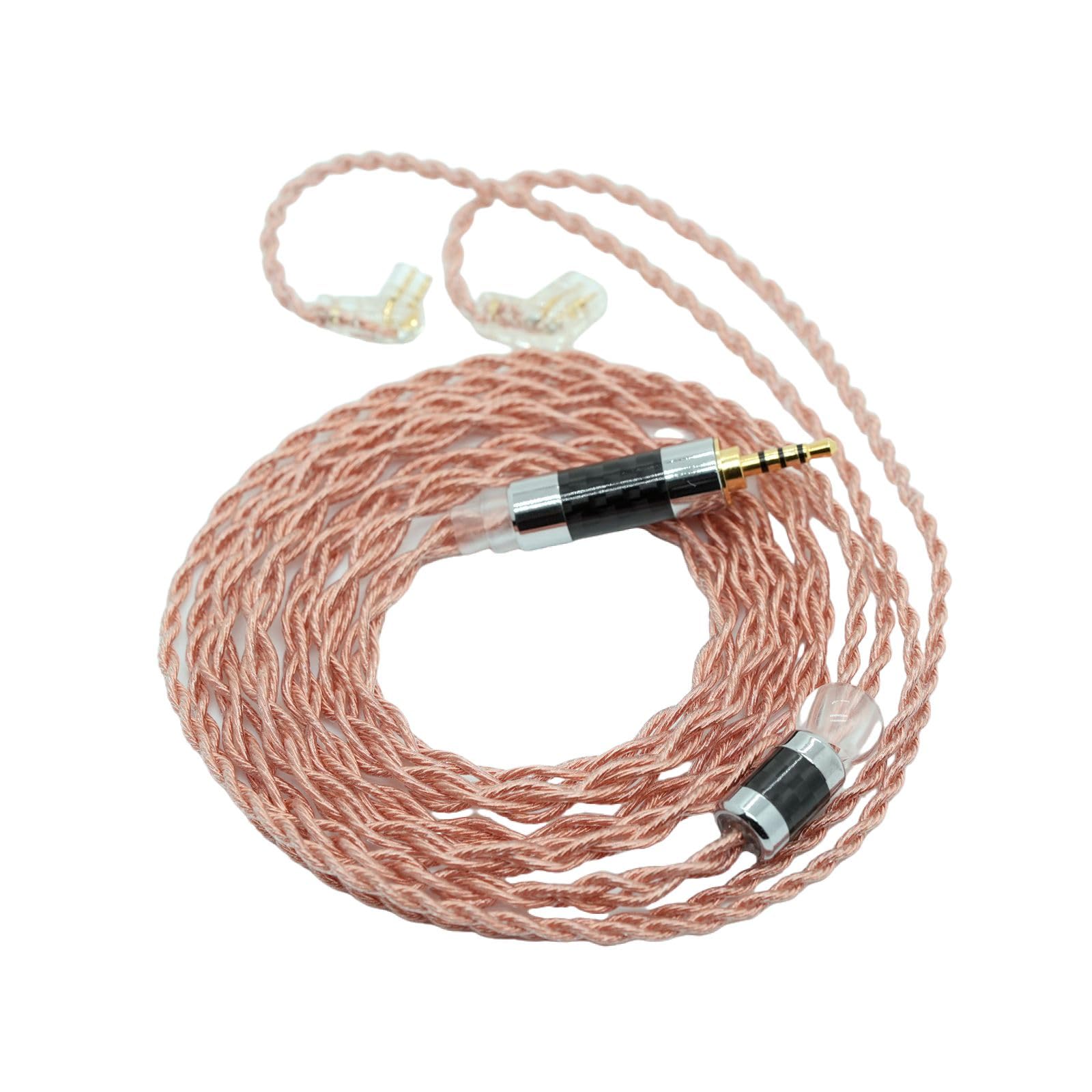Amazon | KYUHEEO 4コア 純銅 IEM 交換用ケーブル 2ピン イヤホン
