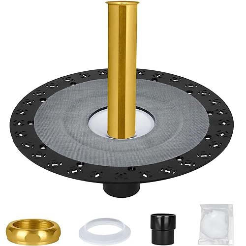 FERUERW Freestanding Bathtub Drain, Freestanding Tub Drain Rough-in Kit, Easy