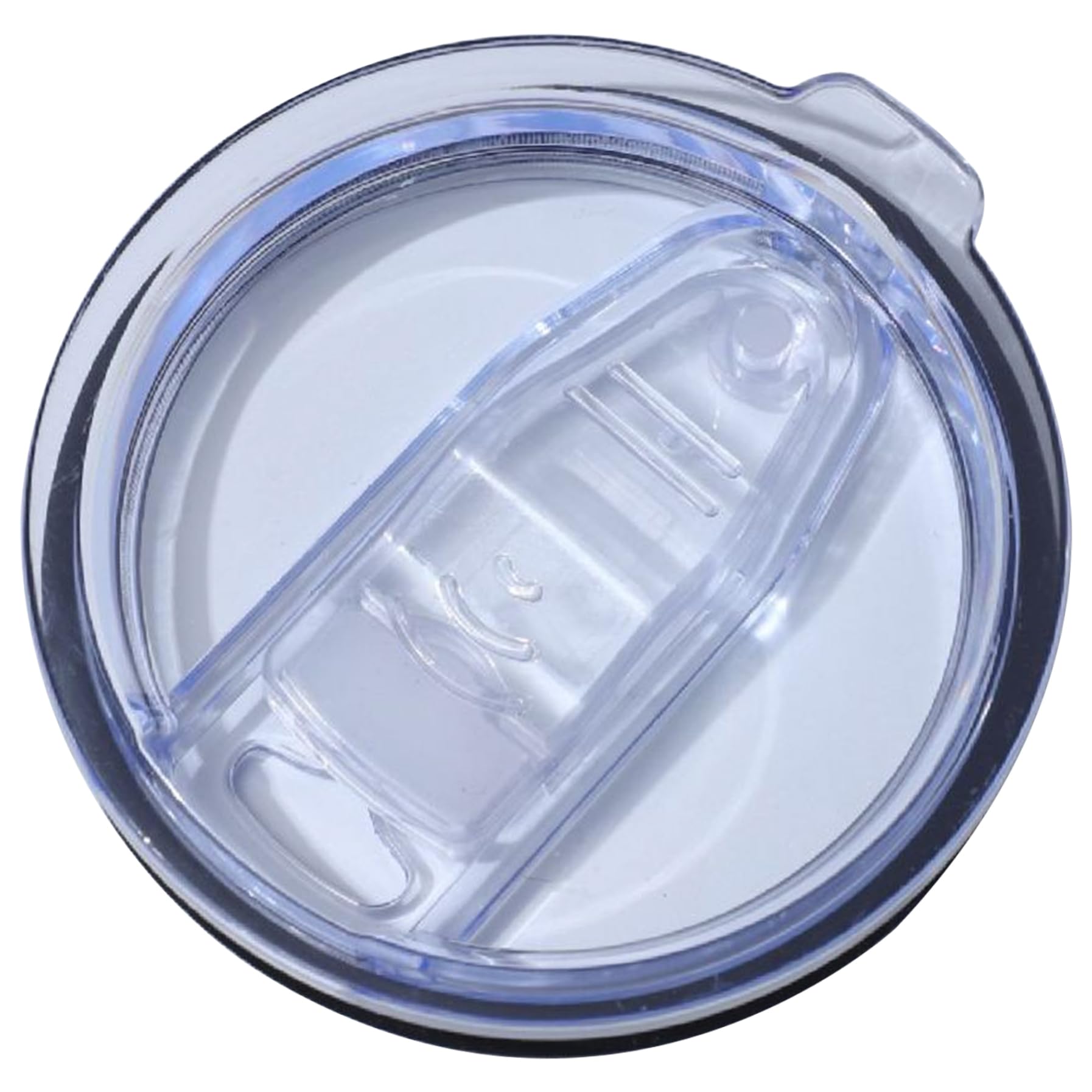 Peosaard 20Oz Tumbler Lid Replacement, Skinny Tumbler Lid Replacement 3.4" Spill Proof Clear Splash Resistant20 Oz Safe Coffee Cup Lids For Home, 20 Oz