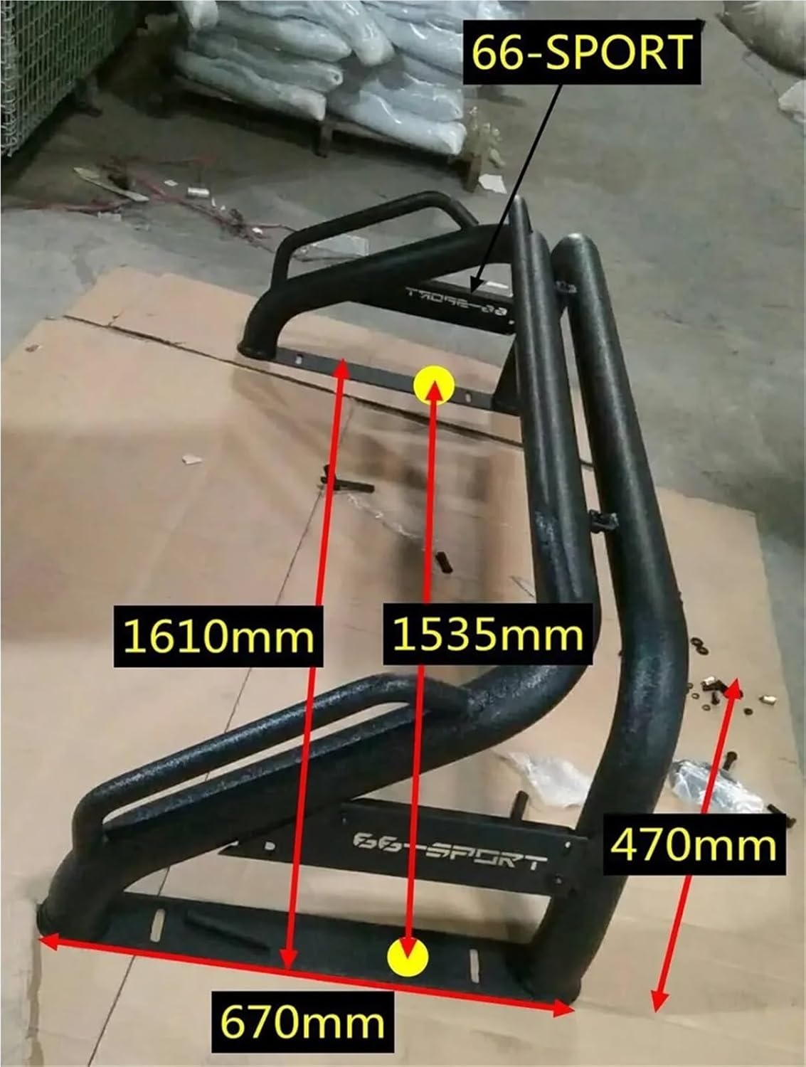 Universal Steel Roll Bar Sport Bar Pick Up 4x4 Roll Bar for L200 Ranger