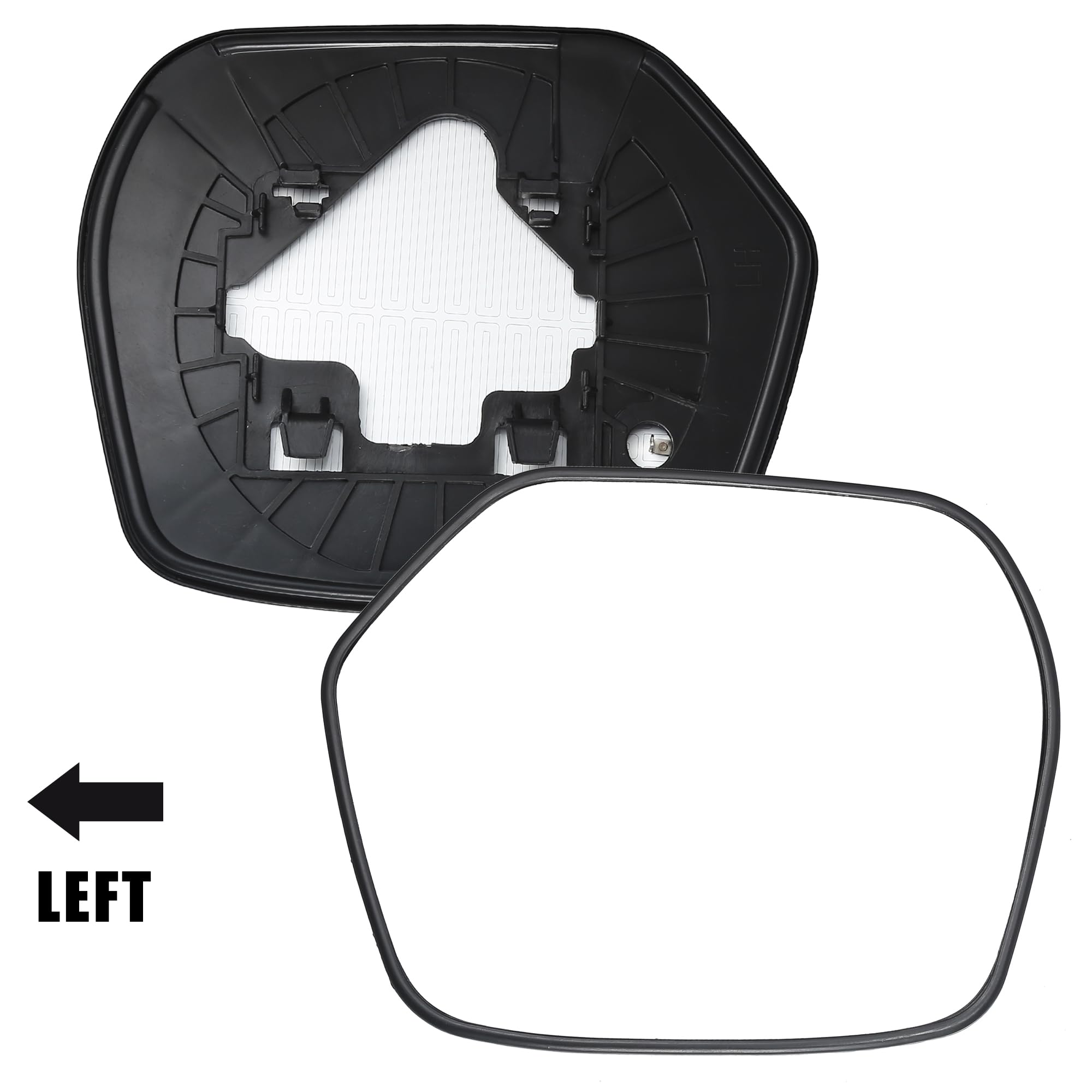 QUARKZMAN Specchio Retrovisore Riscaldato Sinistro Per Honda CR-V 07-11 1pc